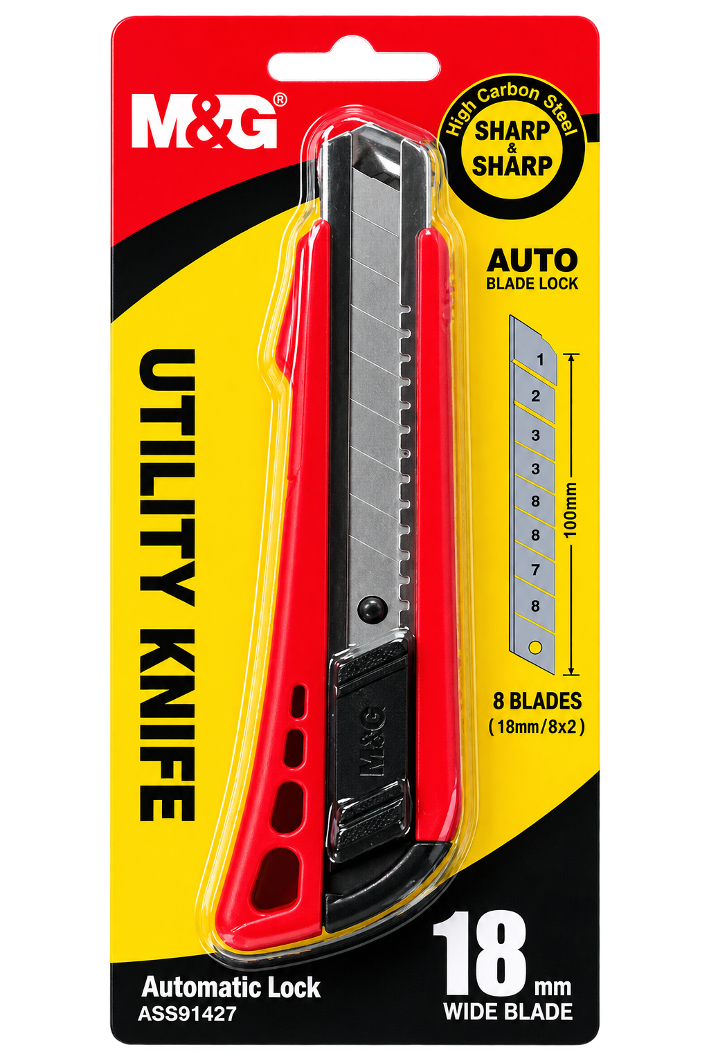 M&G COUTEAU CUTTER  18 MM