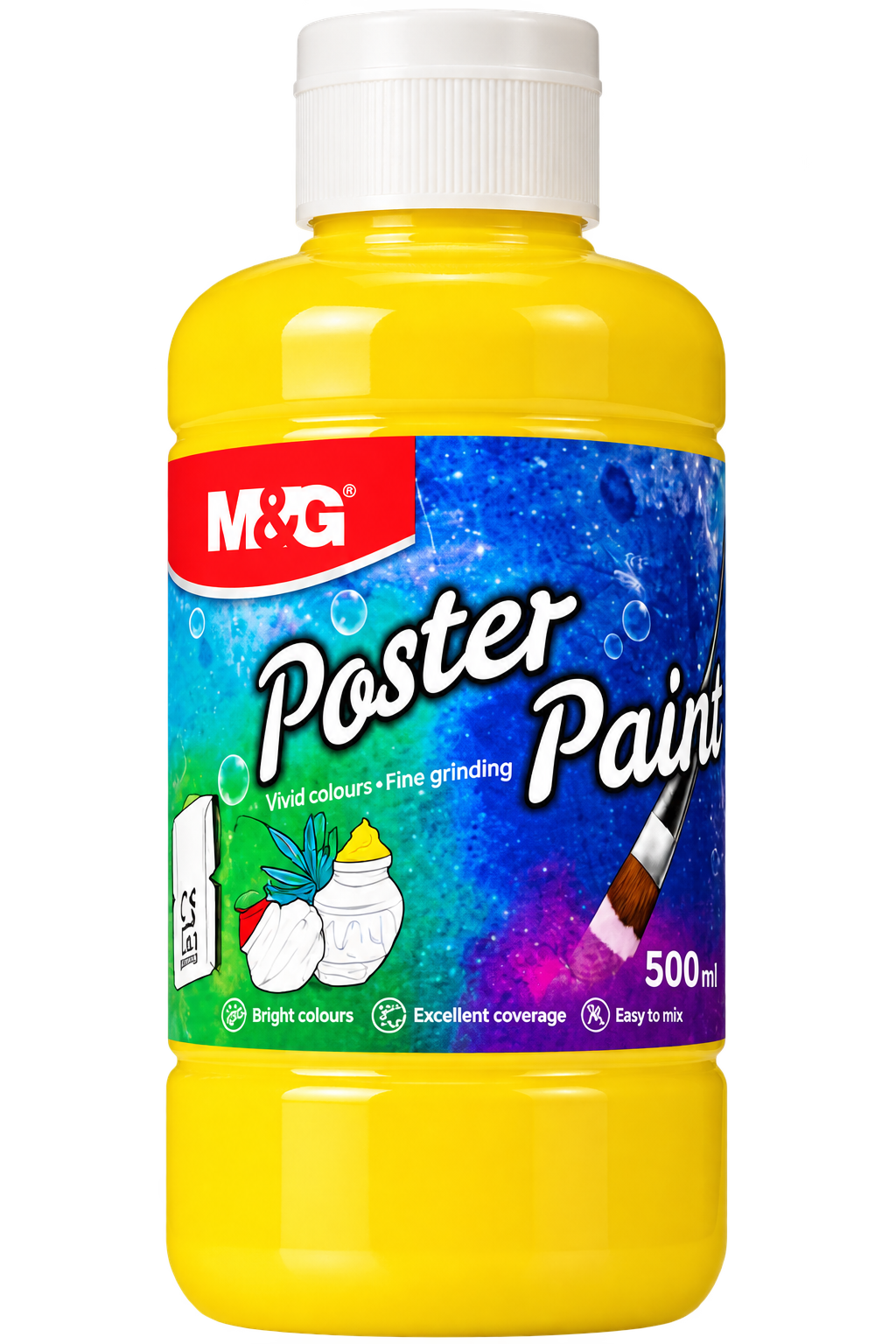 PEINTURE POSTER M&G JAUNE – 500 ML